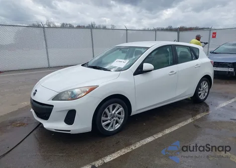 2013 Mazda Mazda3 I Touring из США, поврежденный, VIN JM1BL1L75D1711482